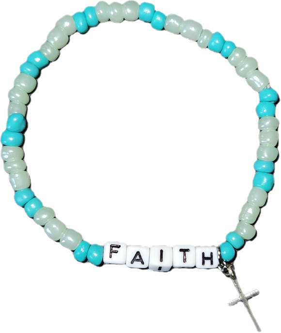 Godly bracelets with dangle cross ✝️