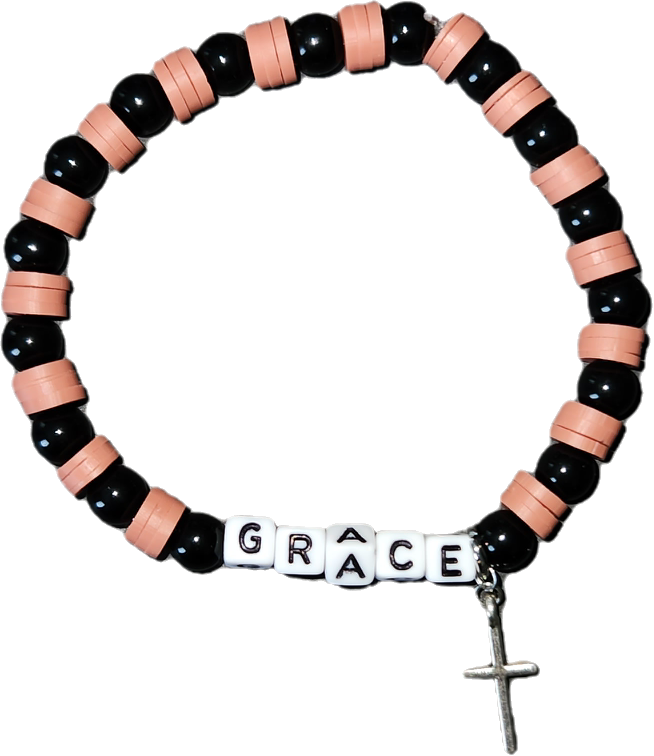 Godly bracelets with dangle cross ✝️