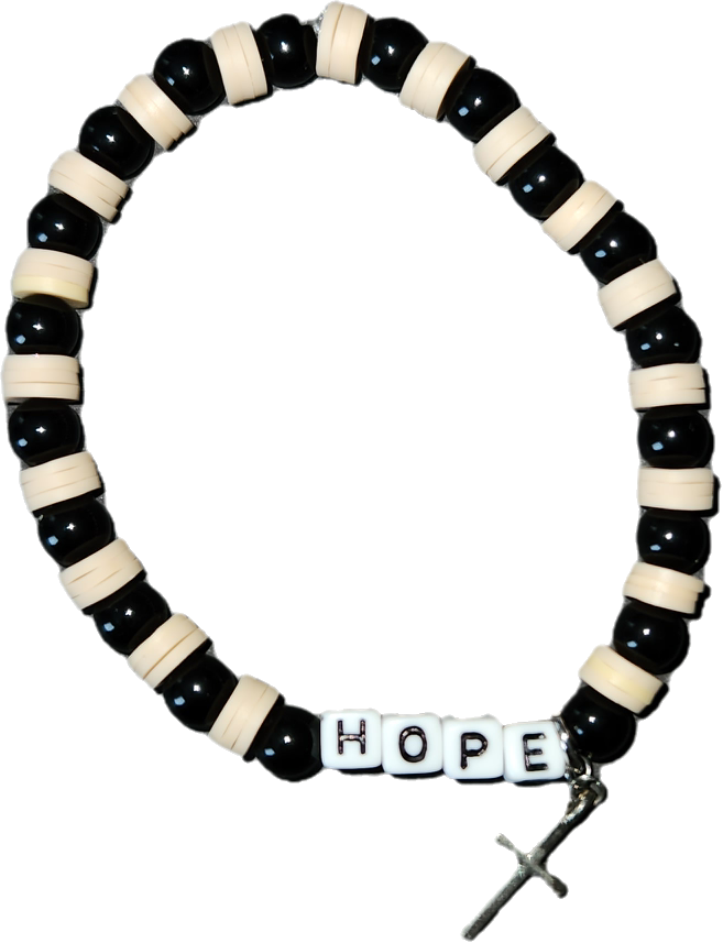 Godly bracelets with dangle cross ✝️