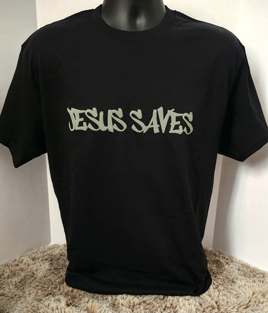 "JESUS SAVES" T-Shirt (Unisex)