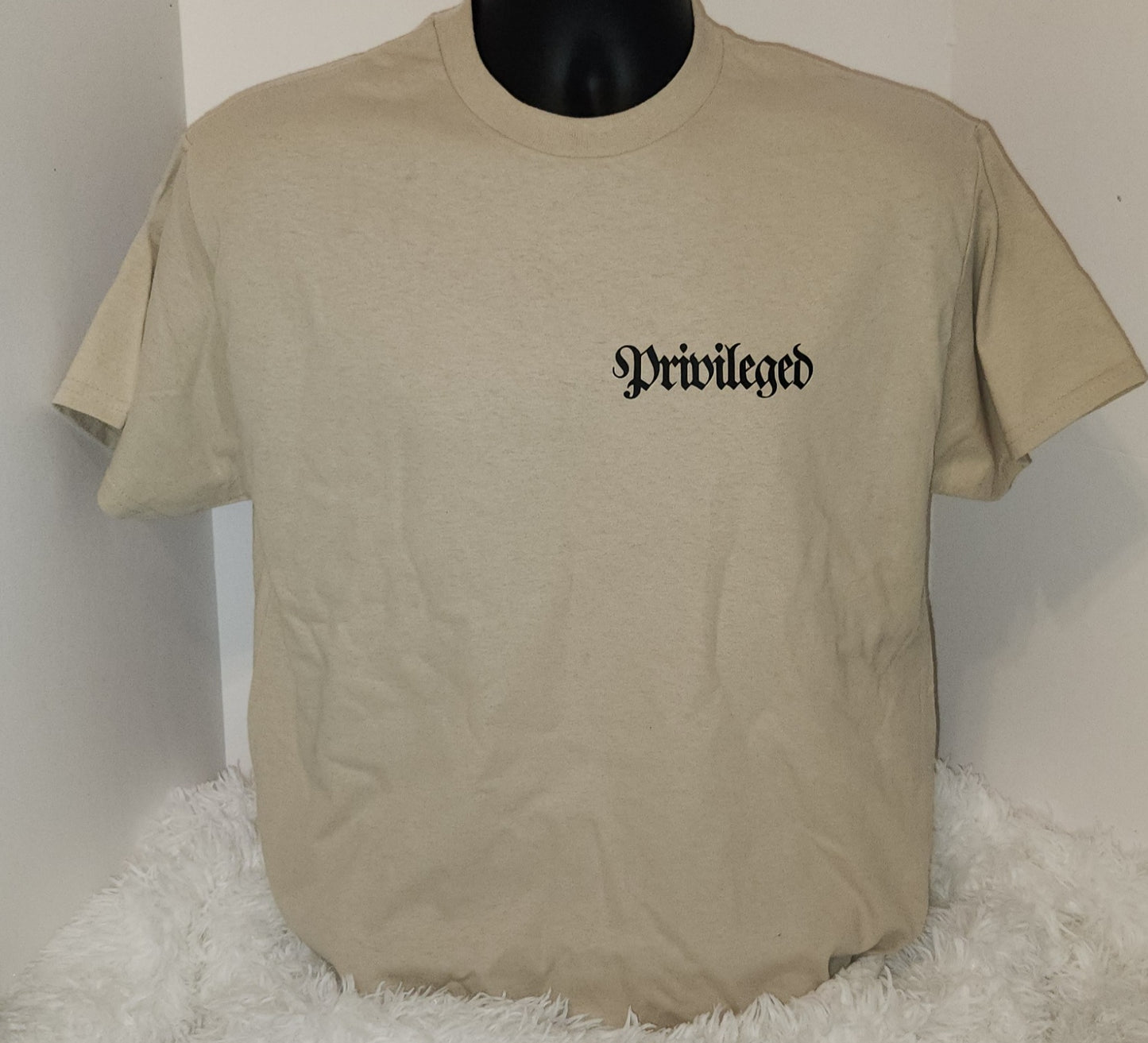 PRIVILEGED - Sand Unisex T-Shirt