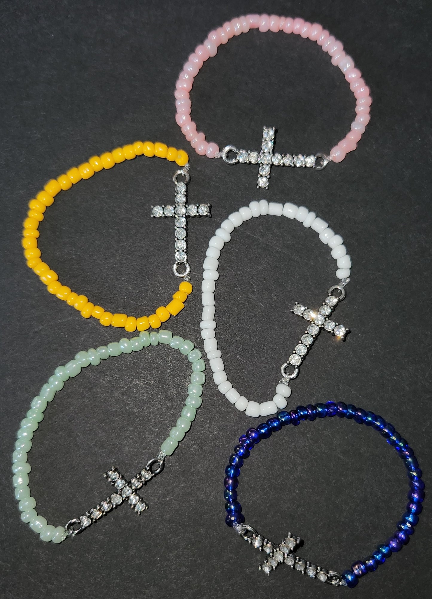 Diamond Cross Bracelets