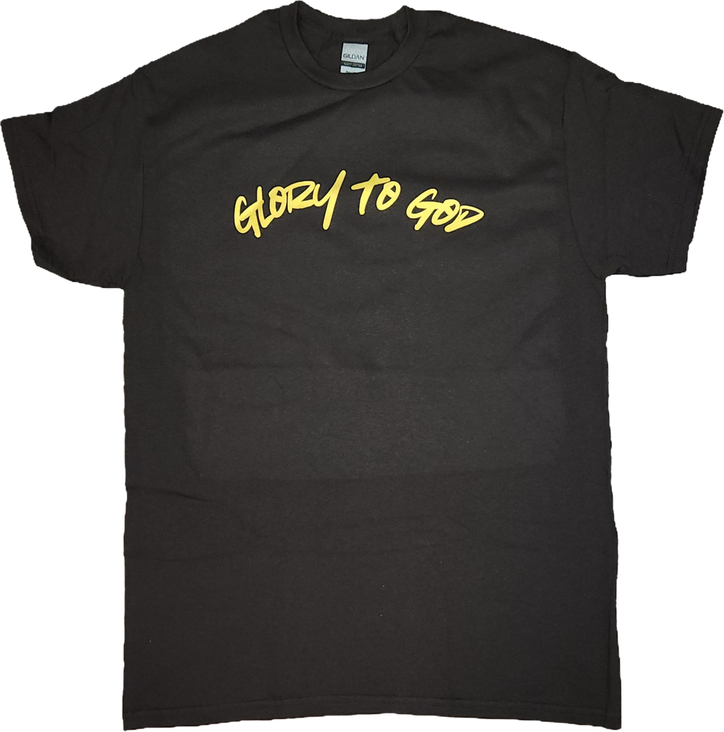 "GLORY TO GOD" - Brown T-Shirt