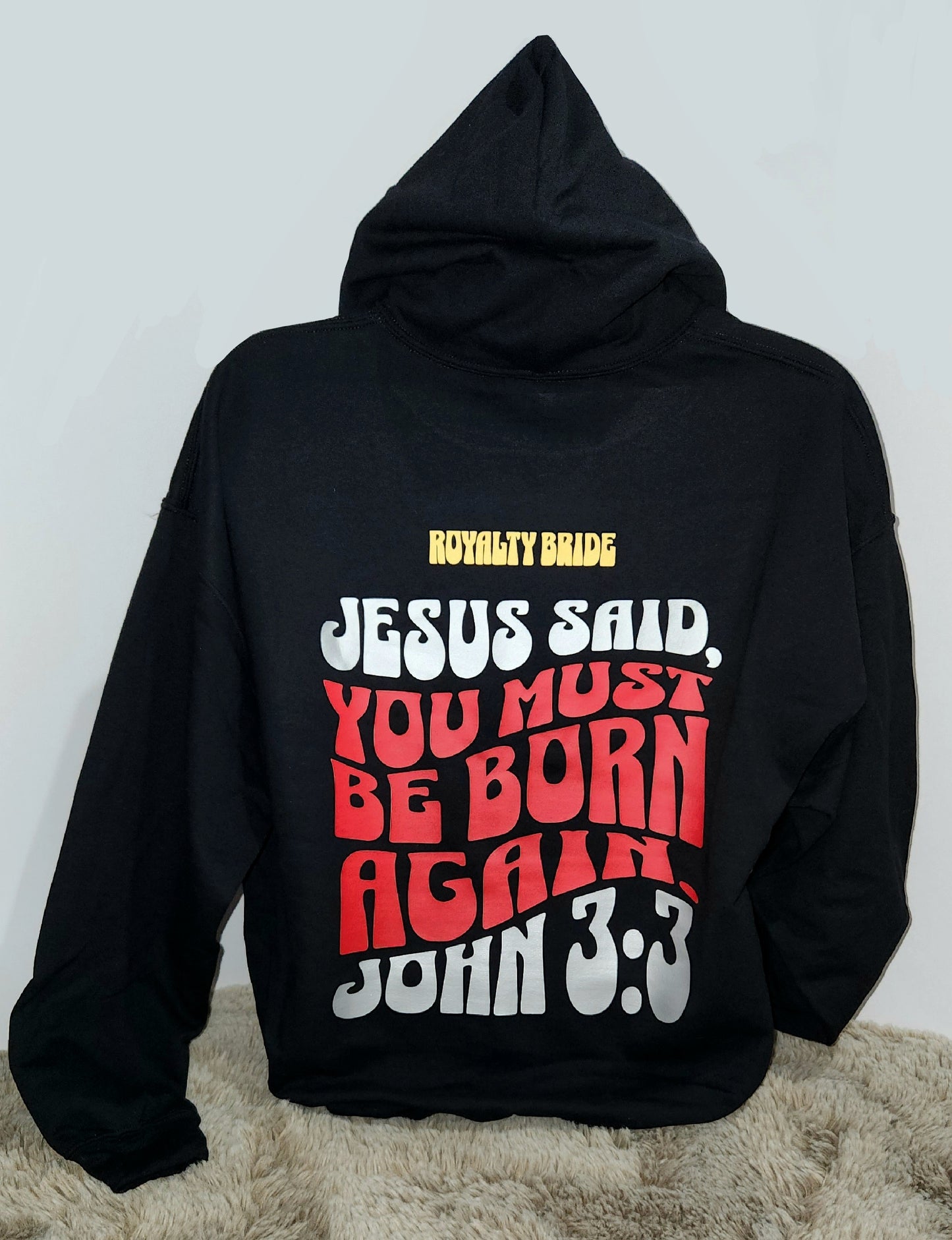 "NEW CREATION" Red, Silver, Gold Hoodie (Unisex)